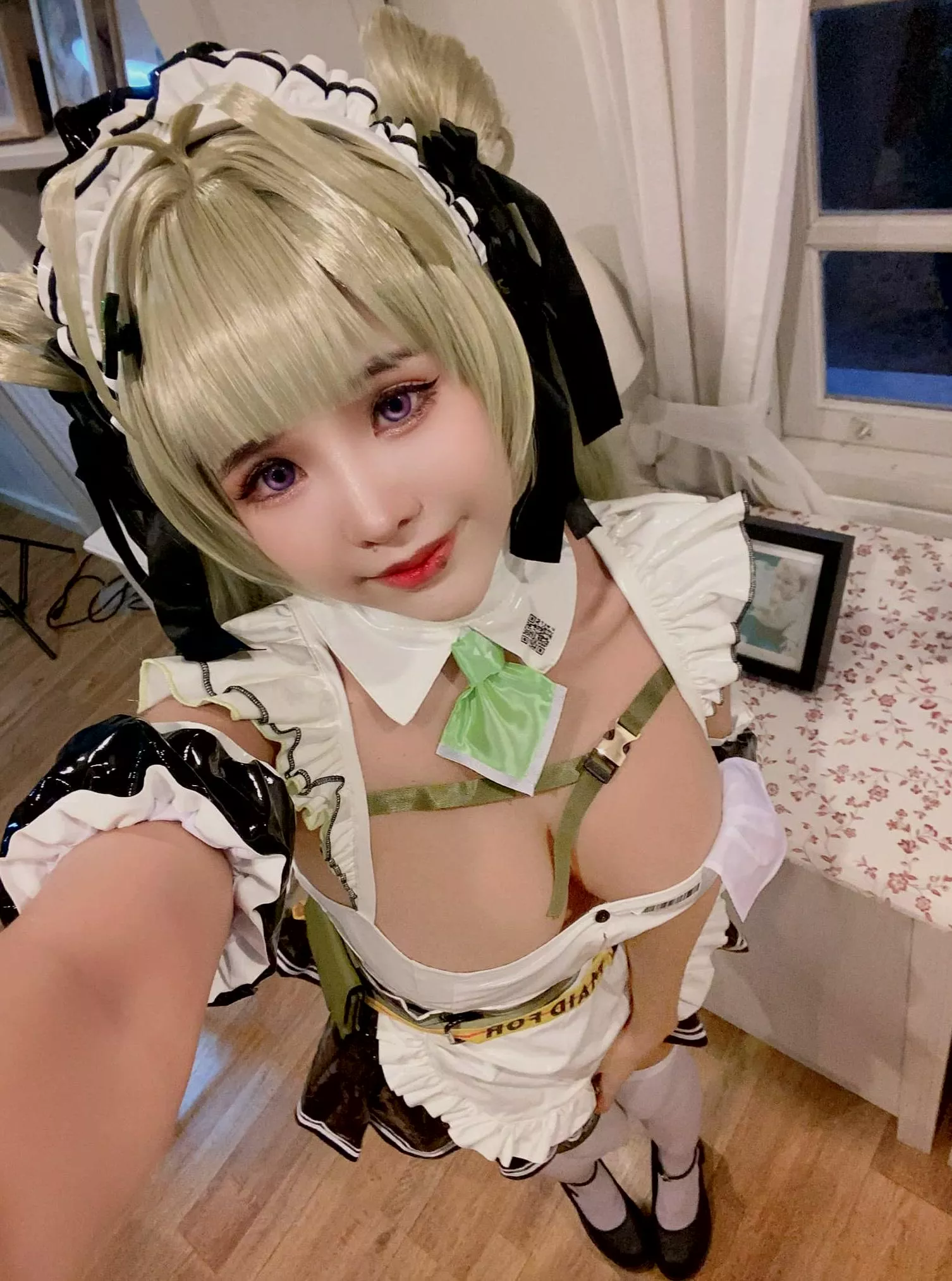 I'mnot just here to clean. I'm here to make your fantasies come true