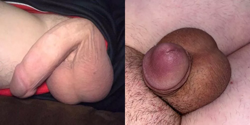 My penis 3 years ago compared to now 