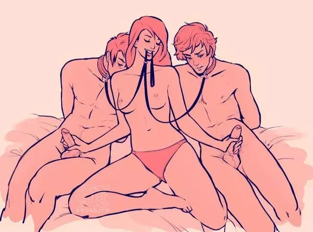 Playing with my pet boys~