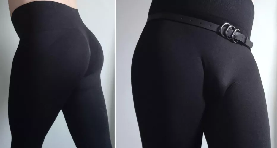 Spank me on the butt or touch my small bulge?