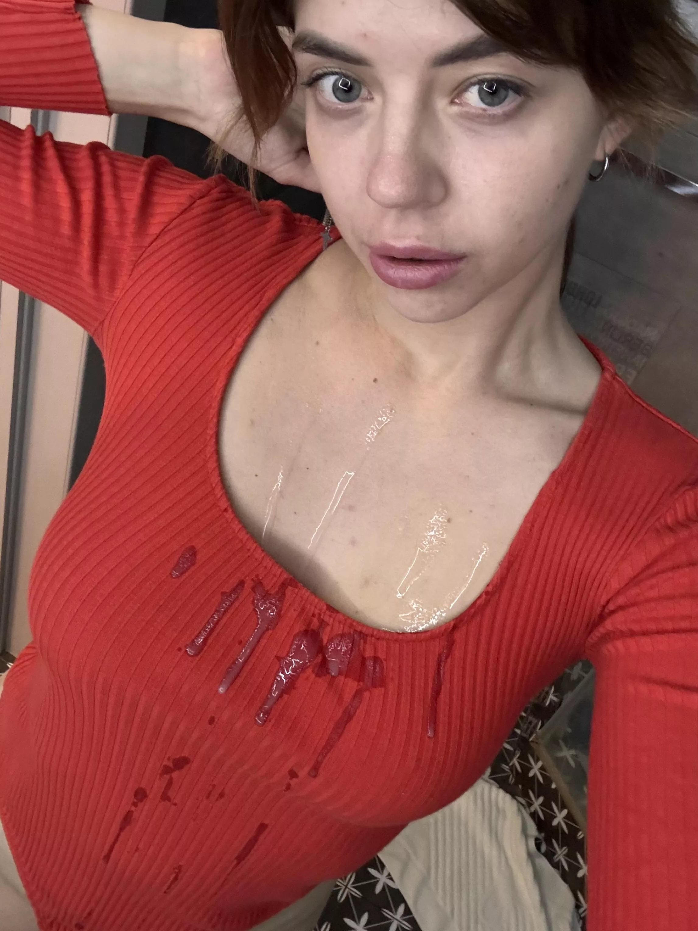 When I get cum I feel like a real slut