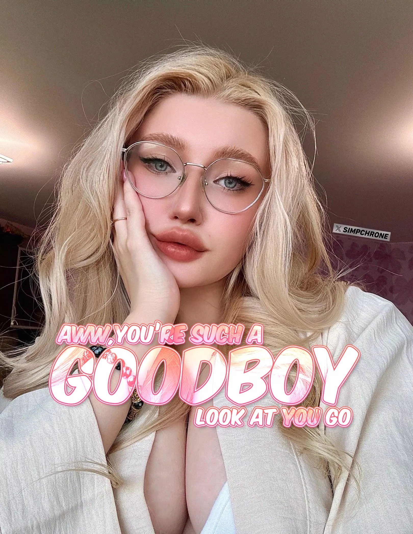 Aww, you're such a goodboy~