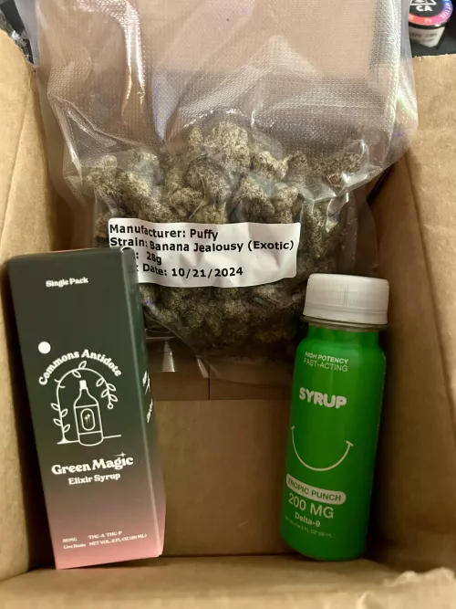 I guess one green magic syrup is equivalent to everything else in the box