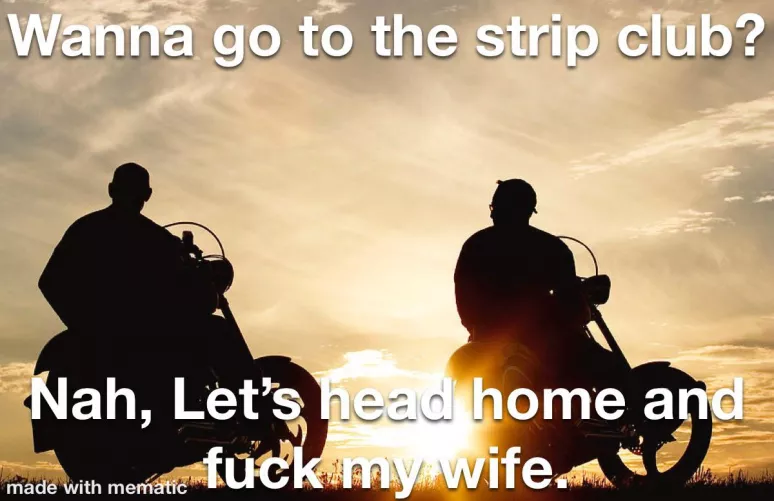 I need more biker friends.