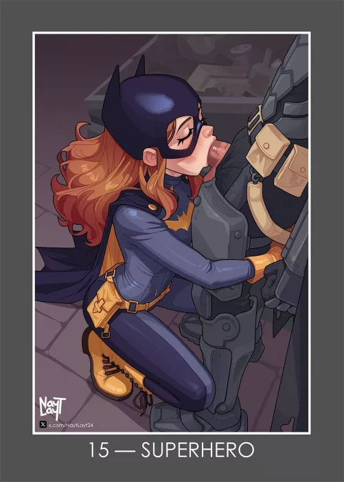 Batgirl and Batman [DC Comics] (NaytLayt)