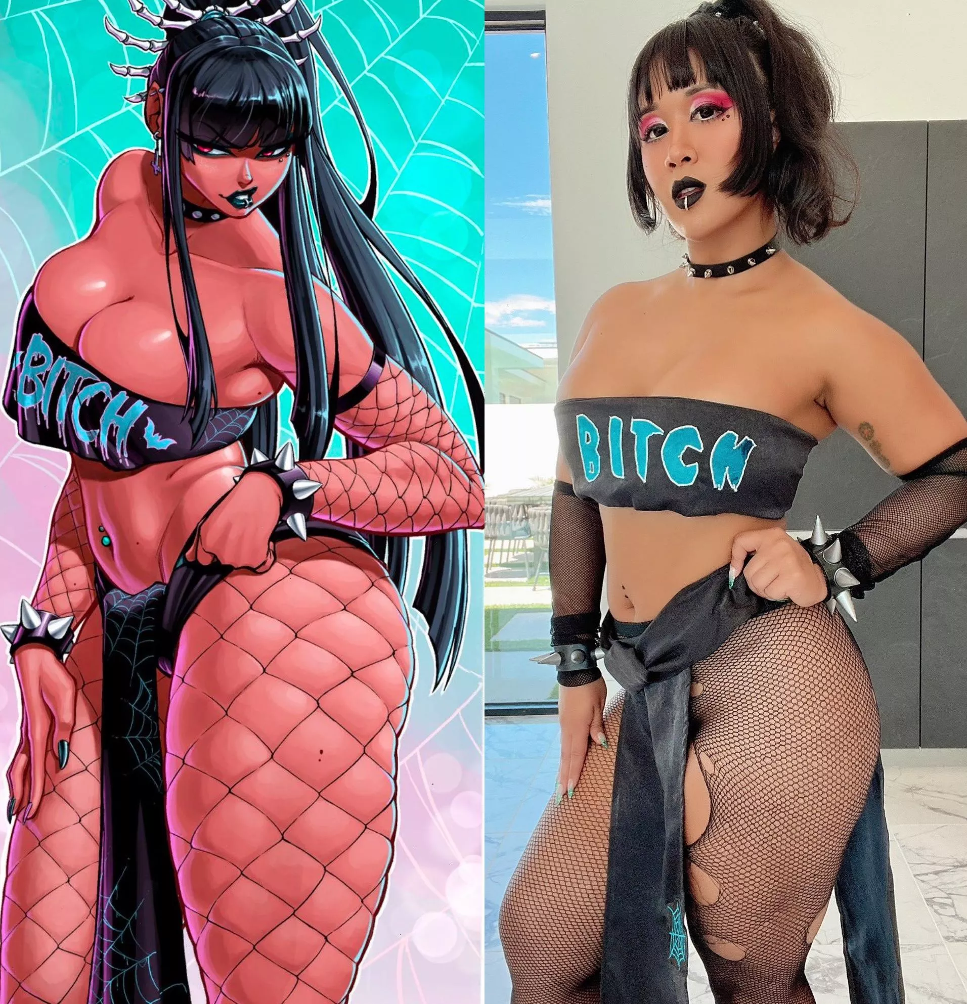 You all liked Chel...now how about Chel but Goth?
