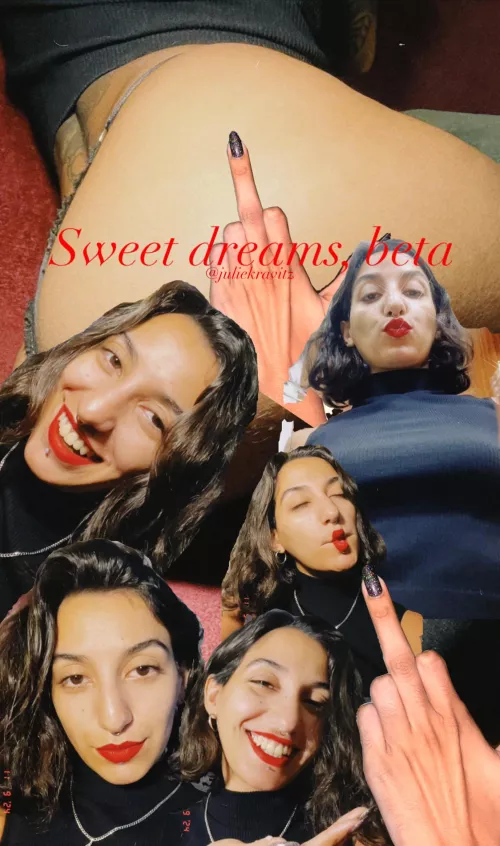 I see you in your wet dreams… how weak 🥰