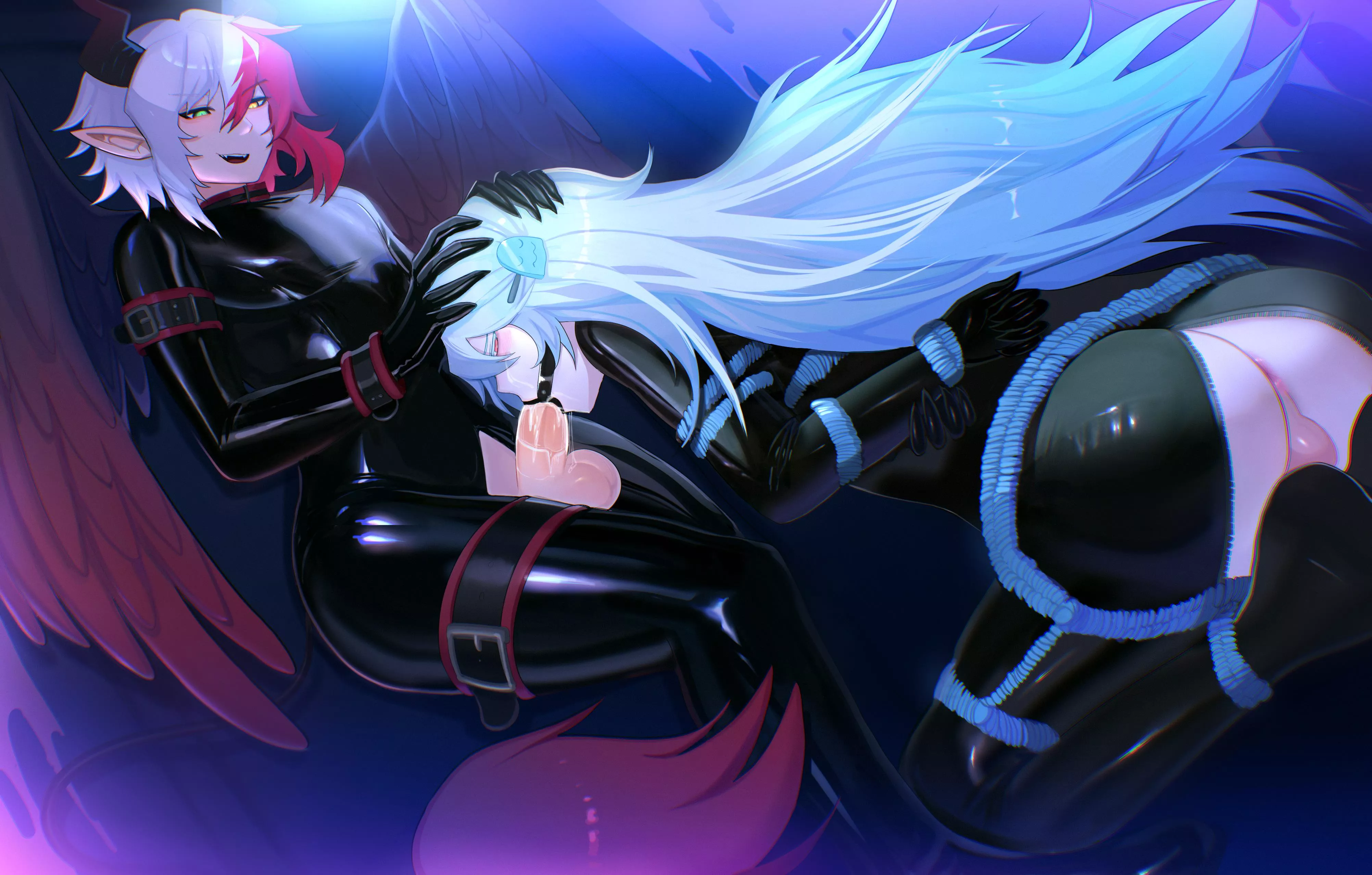 Latex Demon Boi Catches a Ghost [LuzonFA]