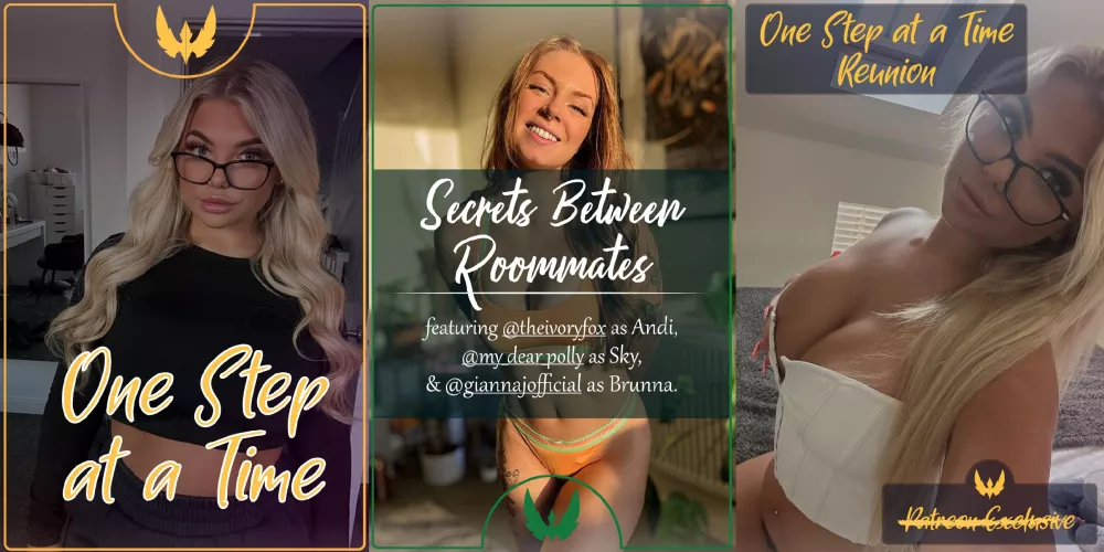 Secrets Between Roommates - Episode 22 & One Step at a Time Available Now