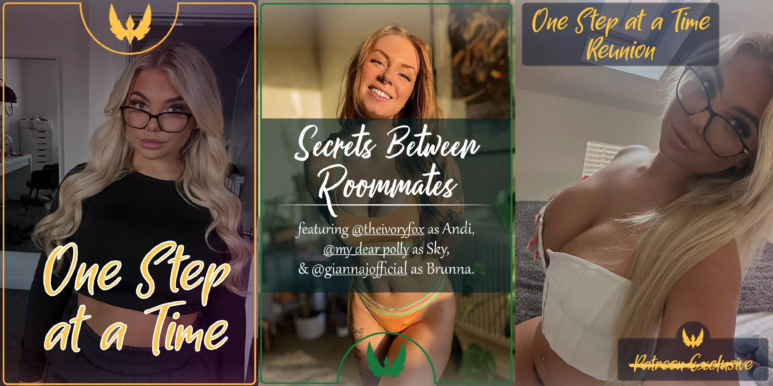 Secrets Between Roommates - Episode 22 & One Step at a Time Available Now