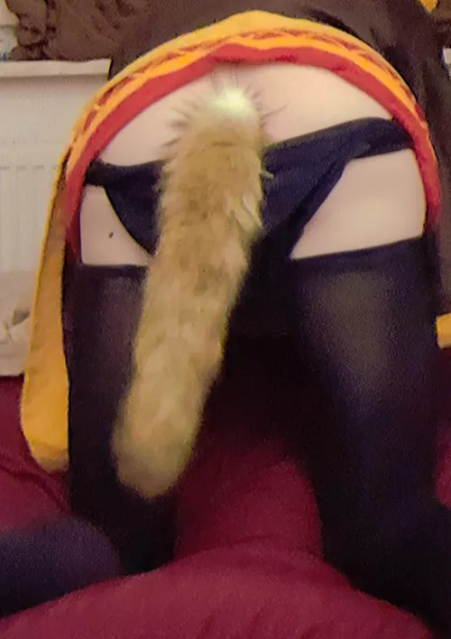 [OC] The first thing after a long day away: turning into a Fox again