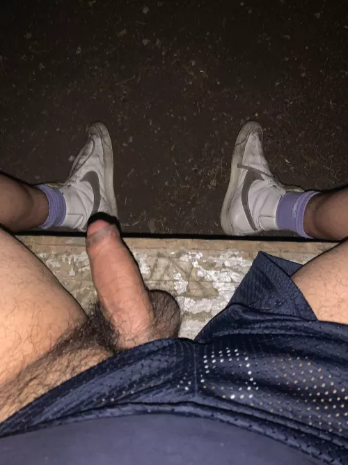 Showing off at the park 