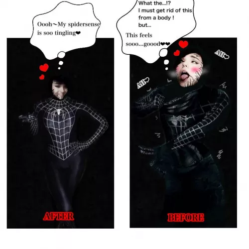 symbiote girl sexual transformation by expo70