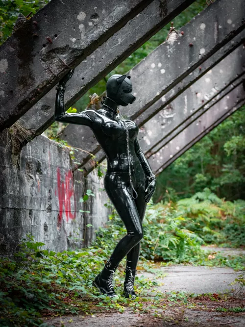 Not all rubber pups who wander are lost