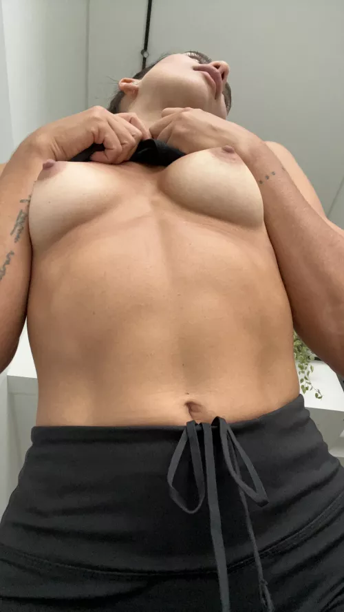 A great angle for my boobs