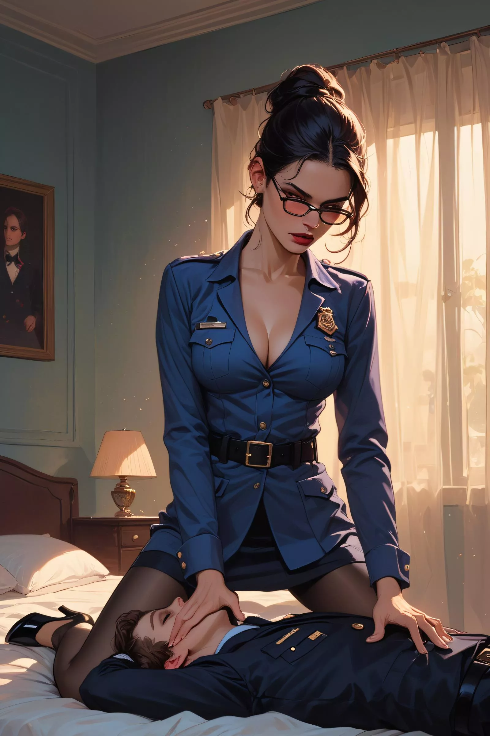 Commanding Officer (PolkaDotDrawingAI)