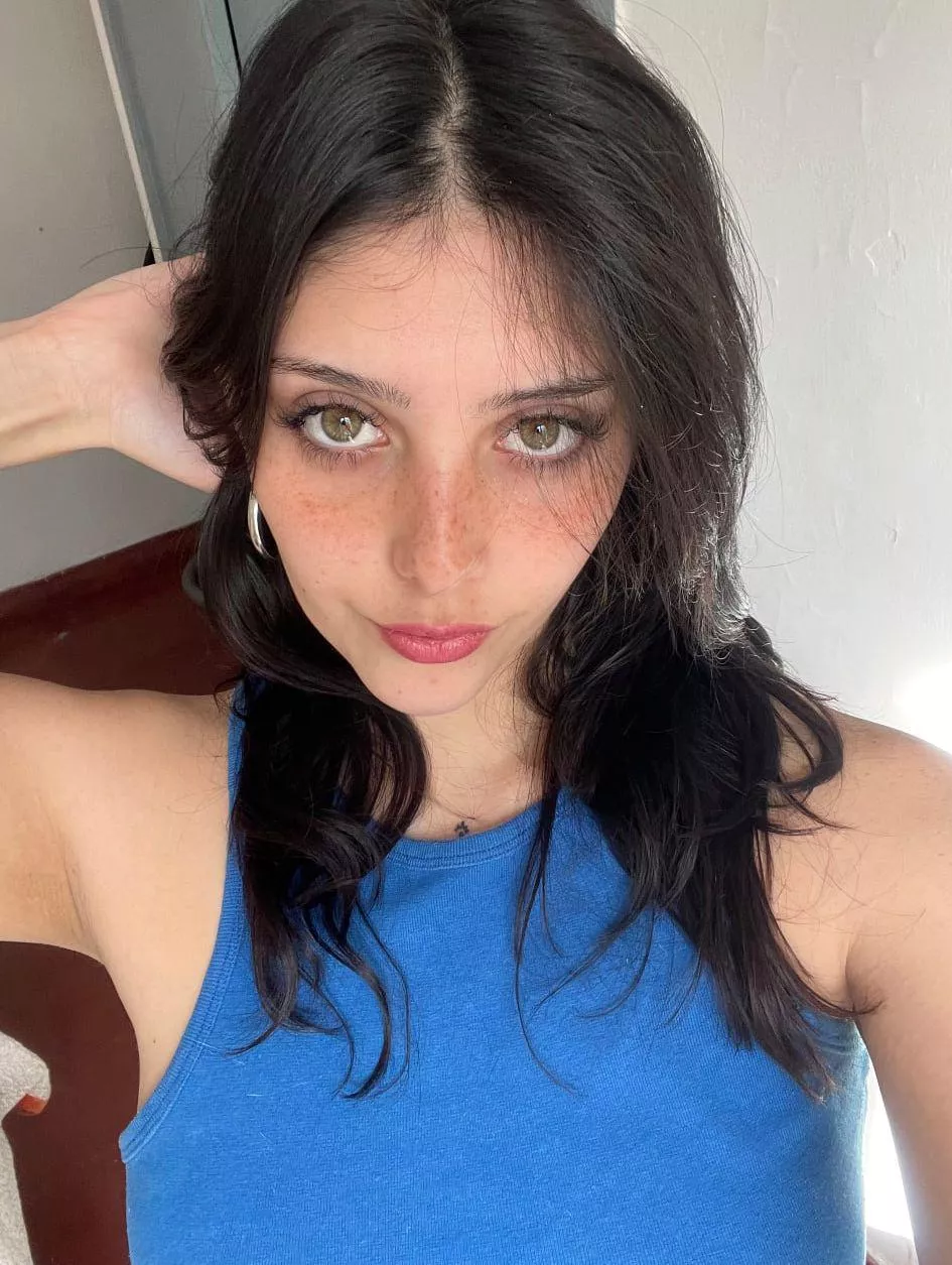 do you like to taste it while it's sweaty?