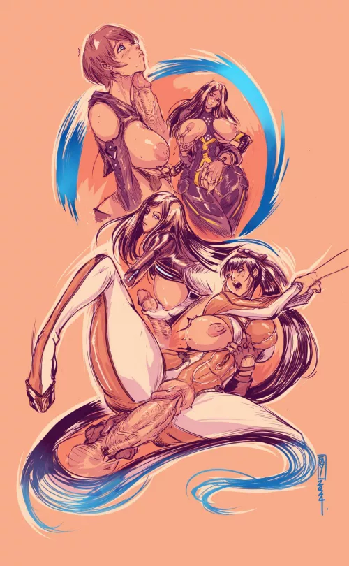 Imminent Penetration with Eve, Lily, Raven & Tachy (faymantra)