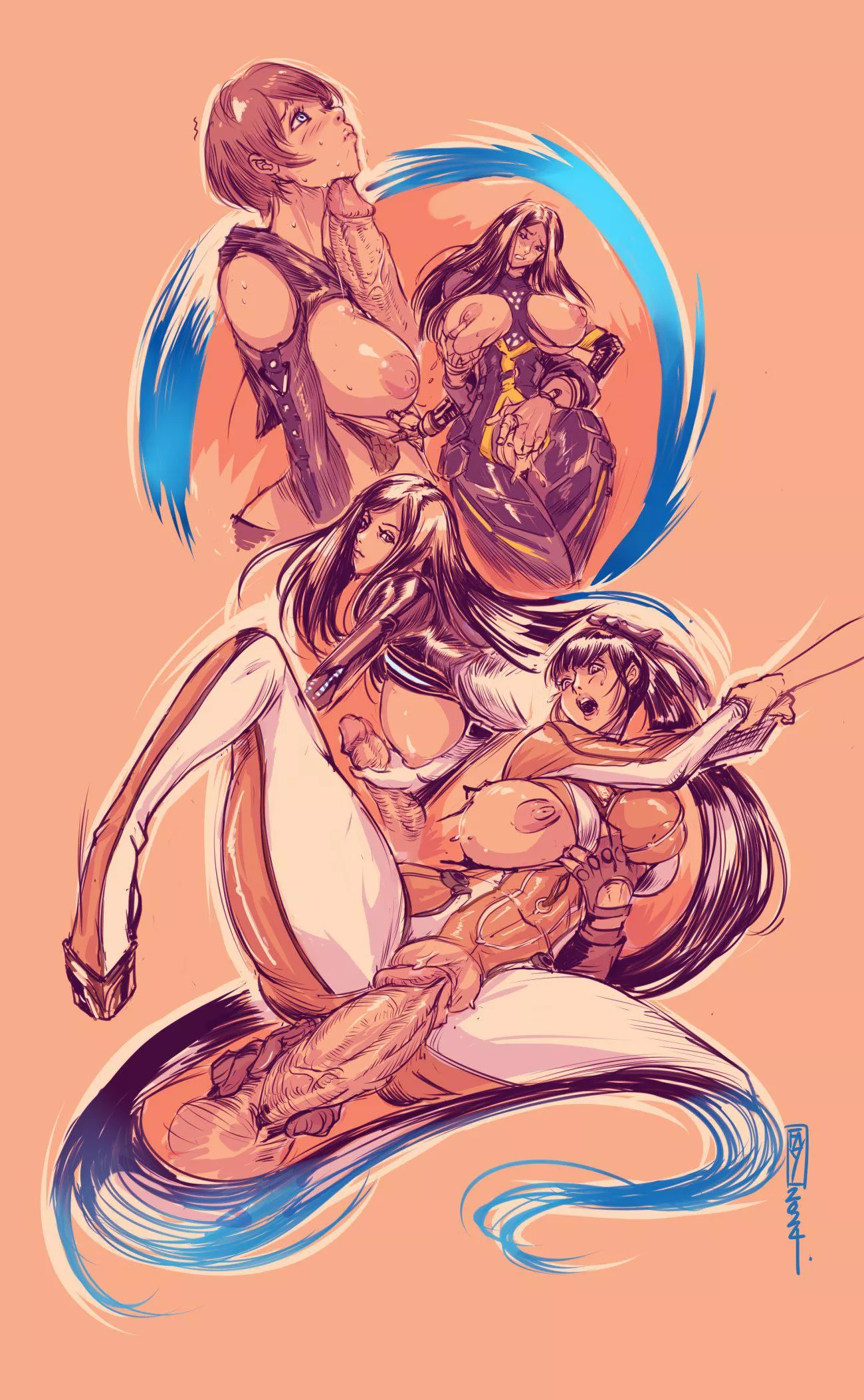 Imminent Penetration with Eve, Lily, Raven & Tachy (faymantra)