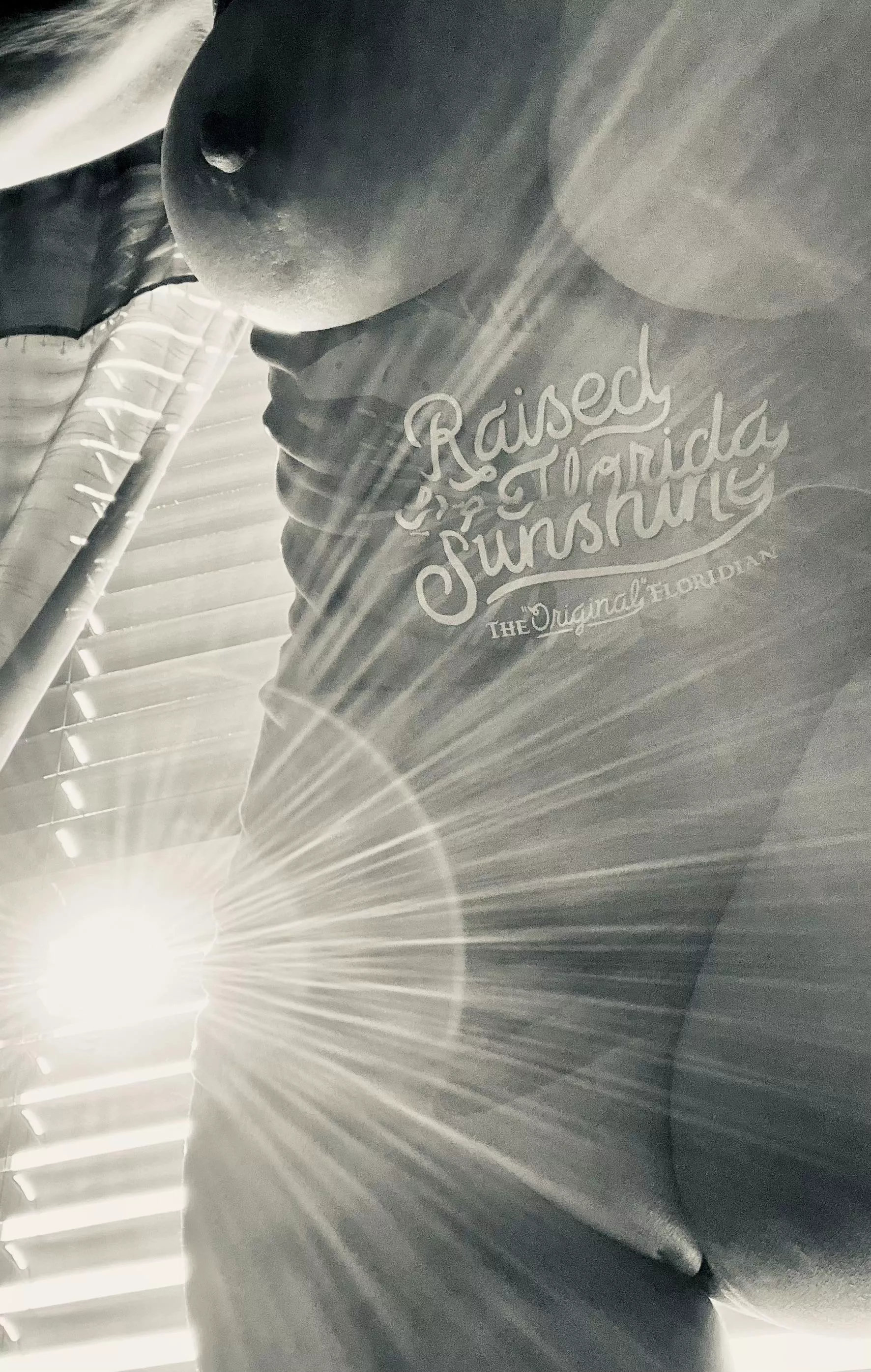 The wife looking sexy at sunrise