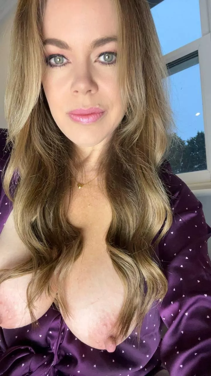 Will you be nice and play with Grandma's nips? Or do I still need to beg?