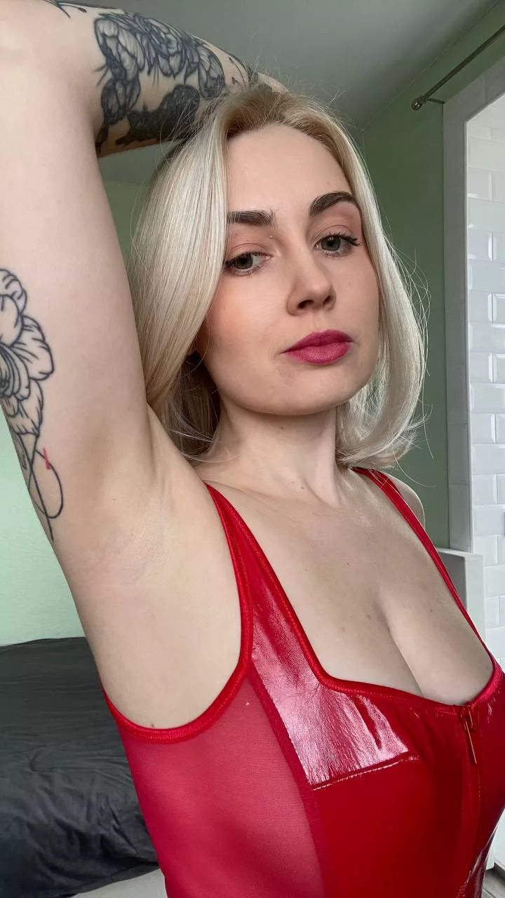 you have to lick your goddess's armpits every day.