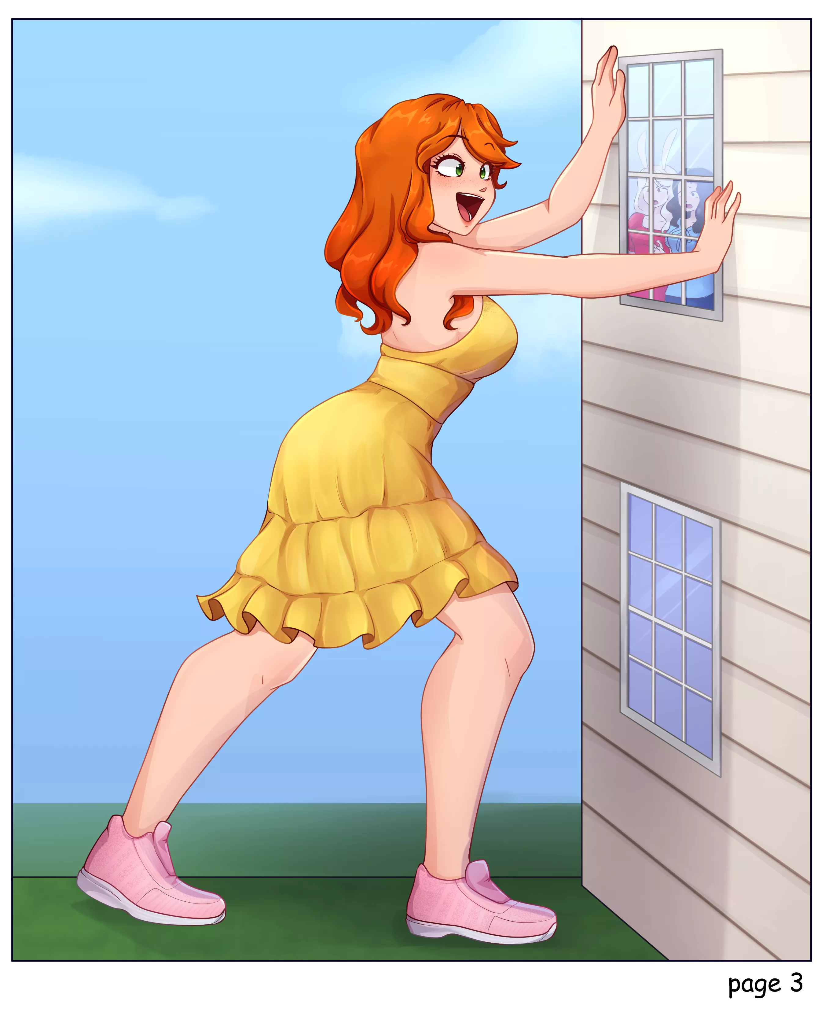 Ginger's Family Sized Meal Page3 - Art commissioned by Ok-Nose-9838