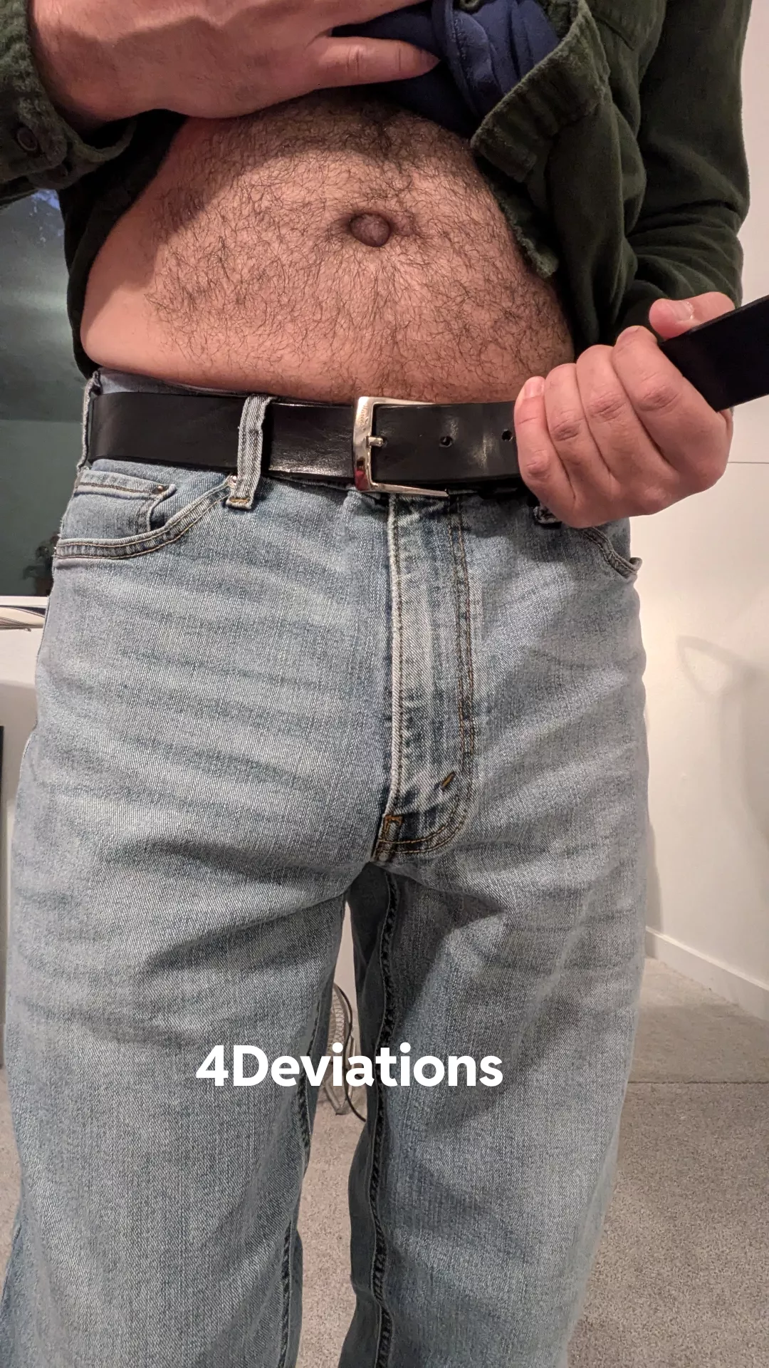 Losing weight and dick bulge definitely can't hide
