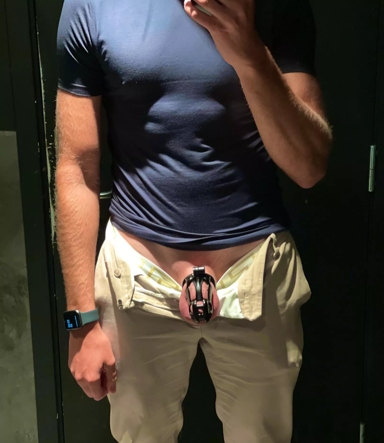 Cage check in brothers wedding 