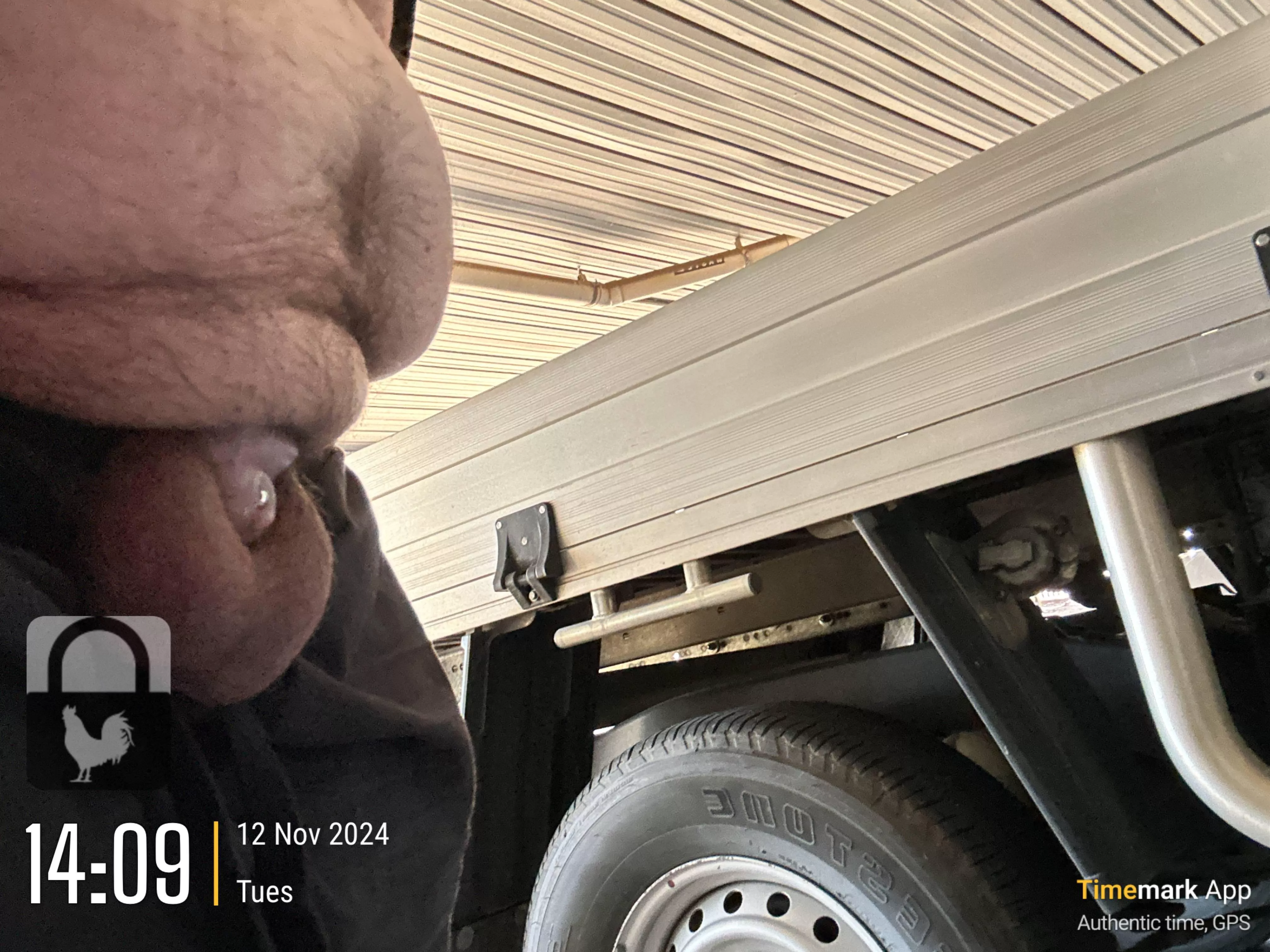 Quick pic in the underground carpark at the local shops