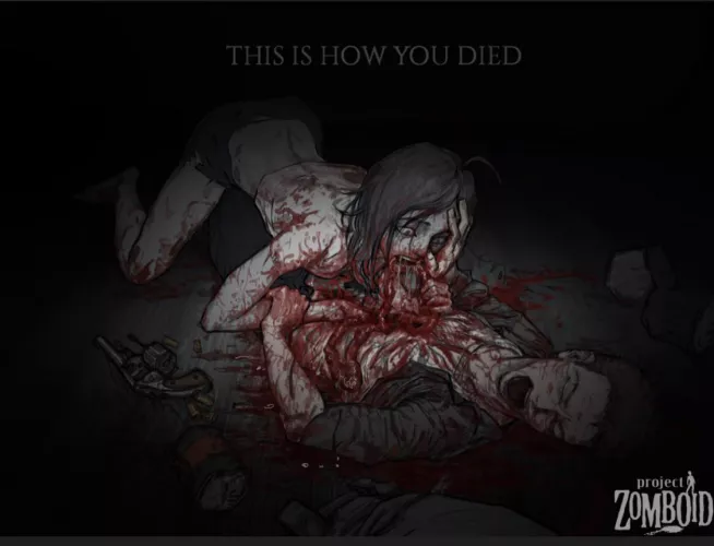 If there’s ever a zombie apocalypse, I’ll eat all of your guts, guy reading this!! ^_^(by Hot Cheez on pixiv)