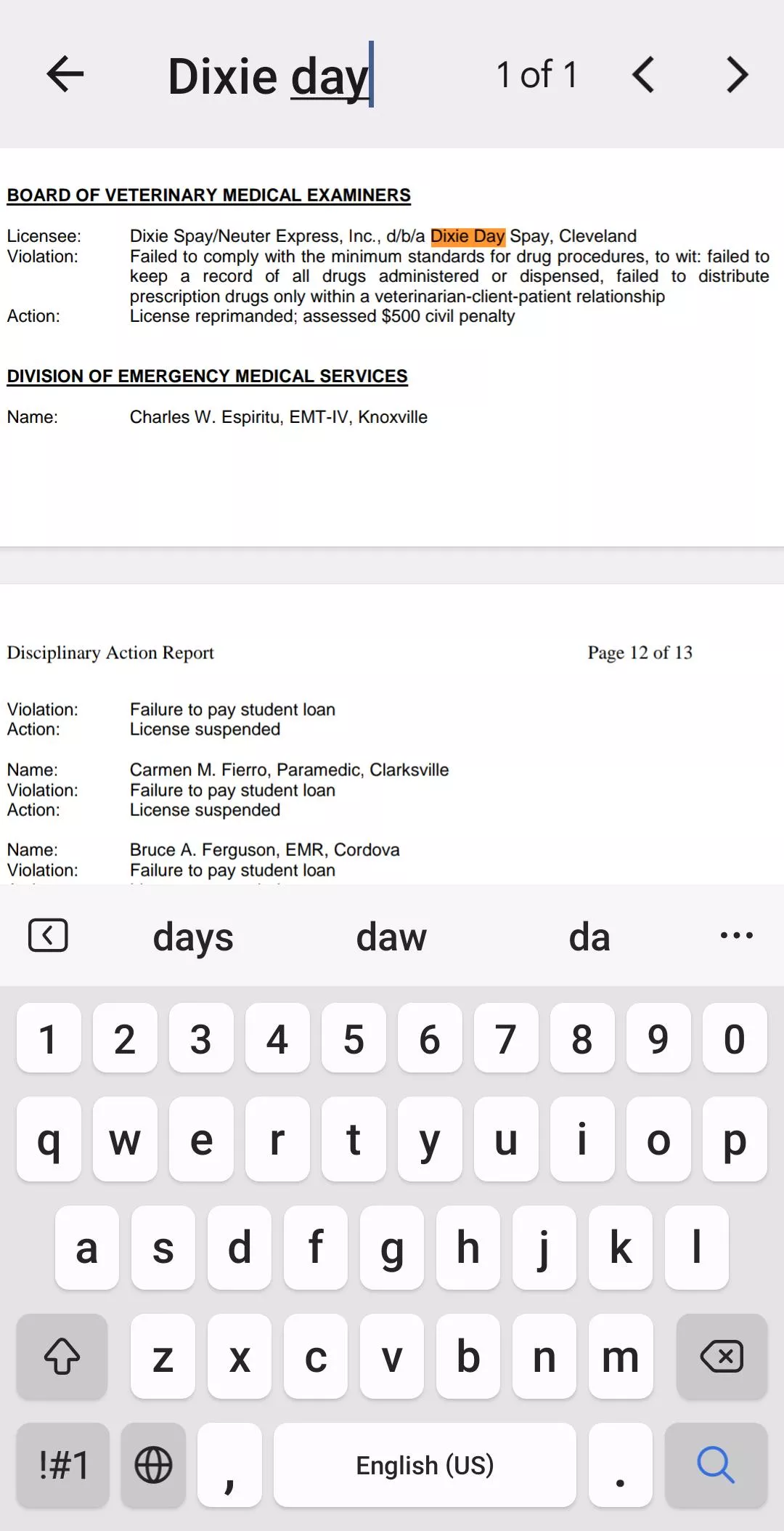 Any Experience W/ Dixie Day Spay in Cleveland, TN? (near Chattanooga)