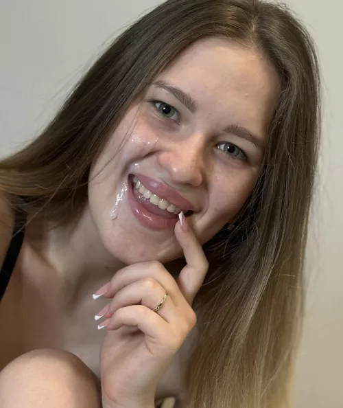 I don't let my husband cum on my face