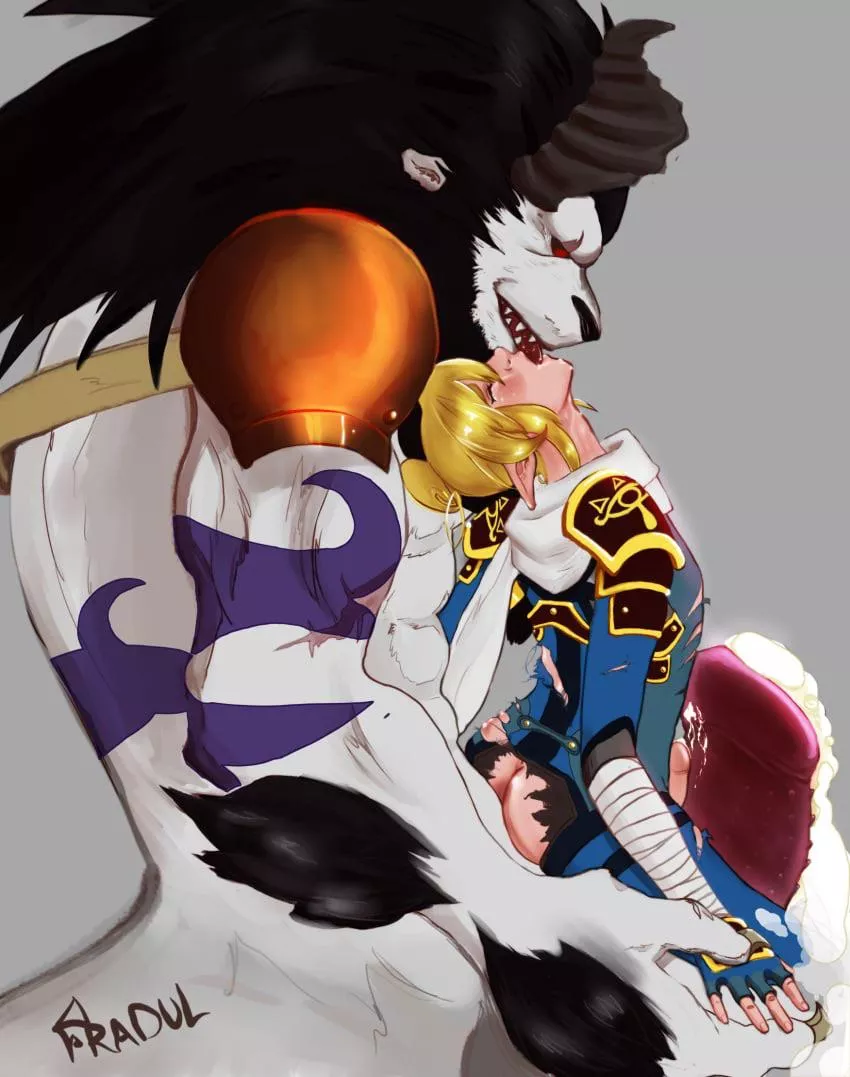 Link had a different idea other than fighting a Lynel~ (Fradul)