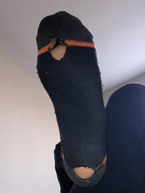 Stick your tongue through the top hole, boy