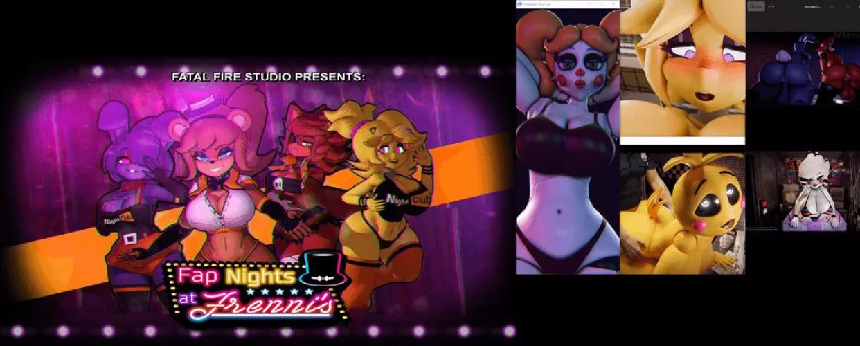 I turned my pc into a fnaf porn lovers dream