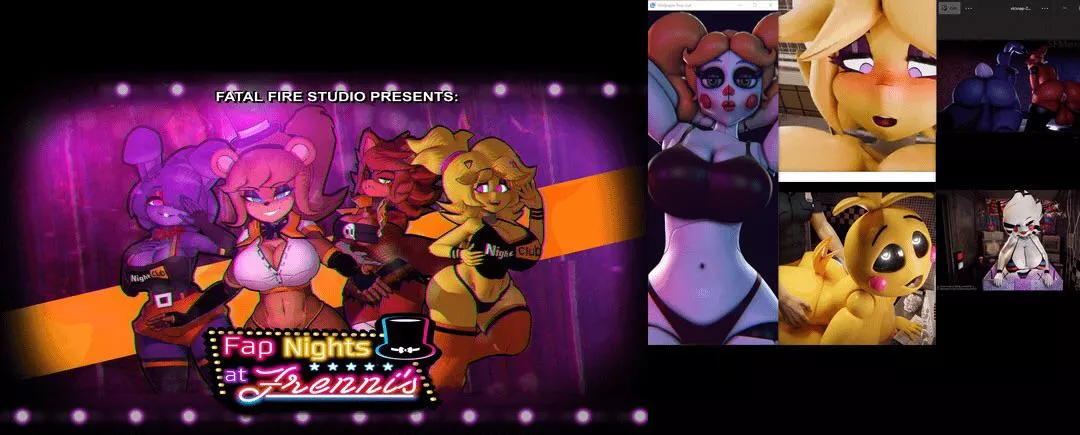 I turned my pc into a fnaf porn lovers dream