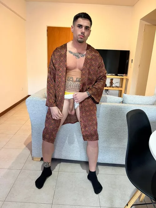 I don't always wake up hard