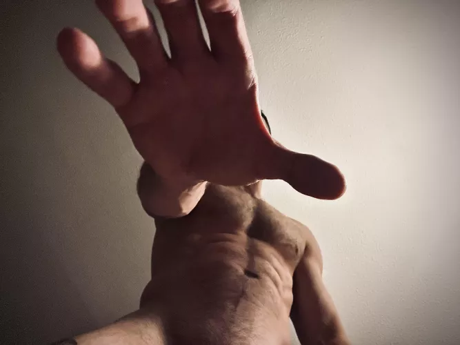 my hand. your ____?