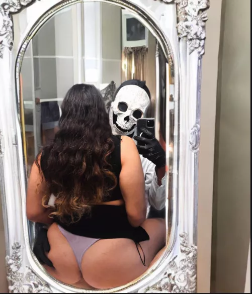 She loves it over here 😈