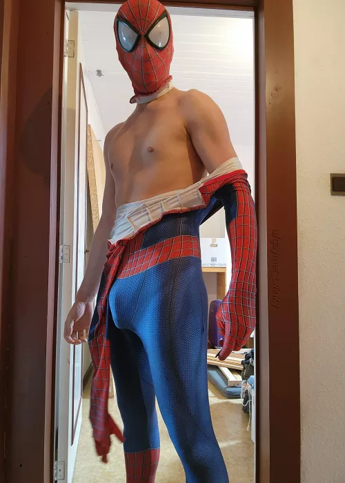 [18] Spider Man needs relief from his tiring job