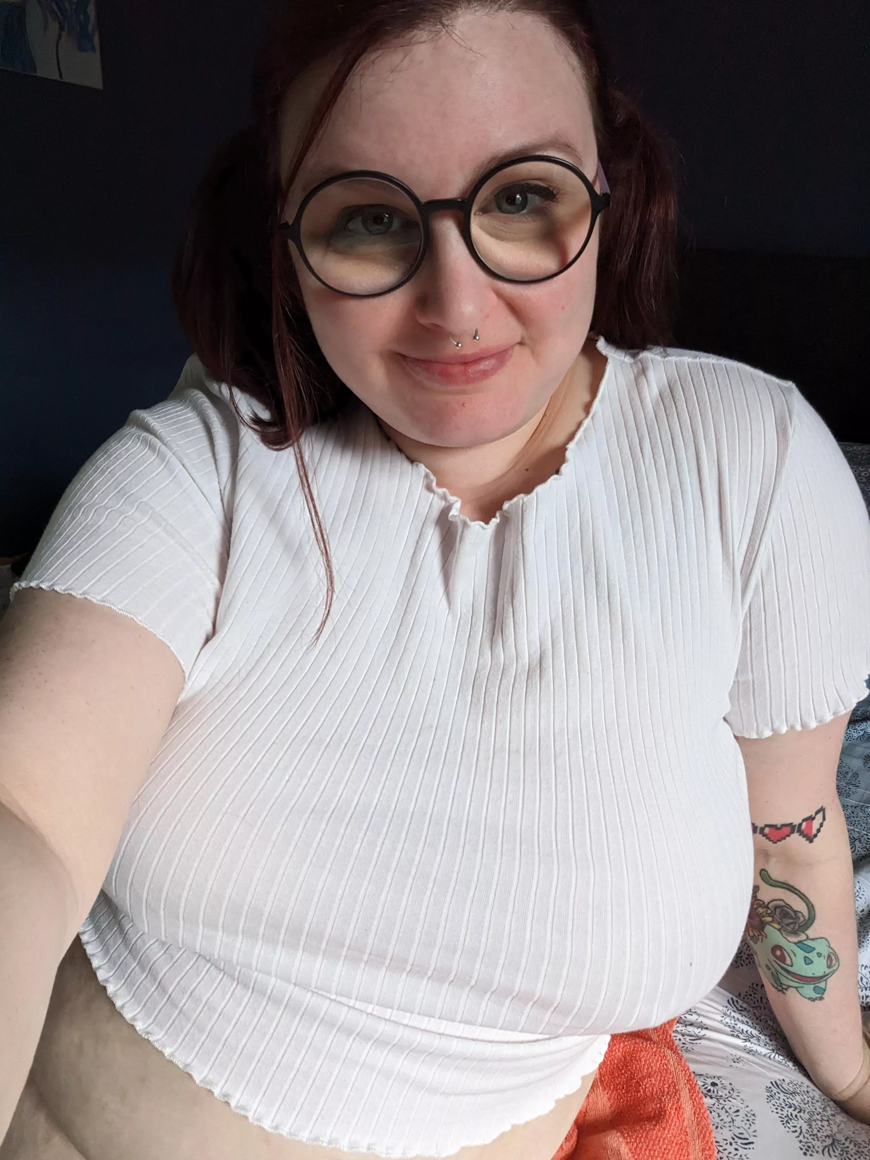 Can you tell I'm not wearing panties? 