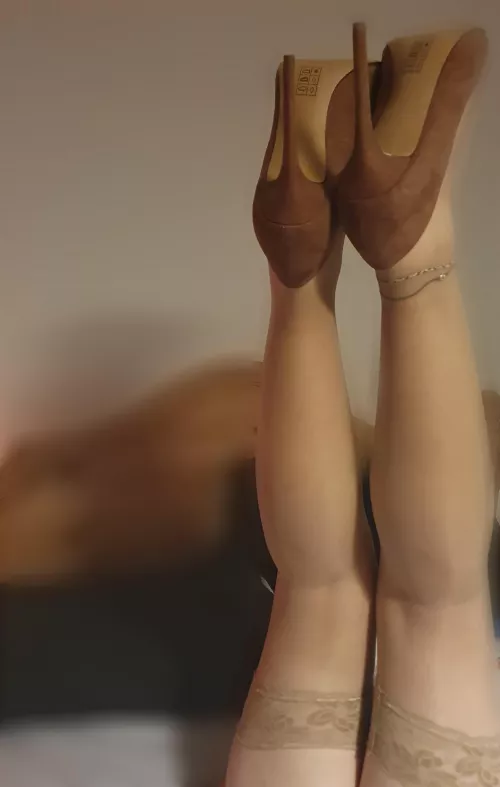 I always like having my legs in the air