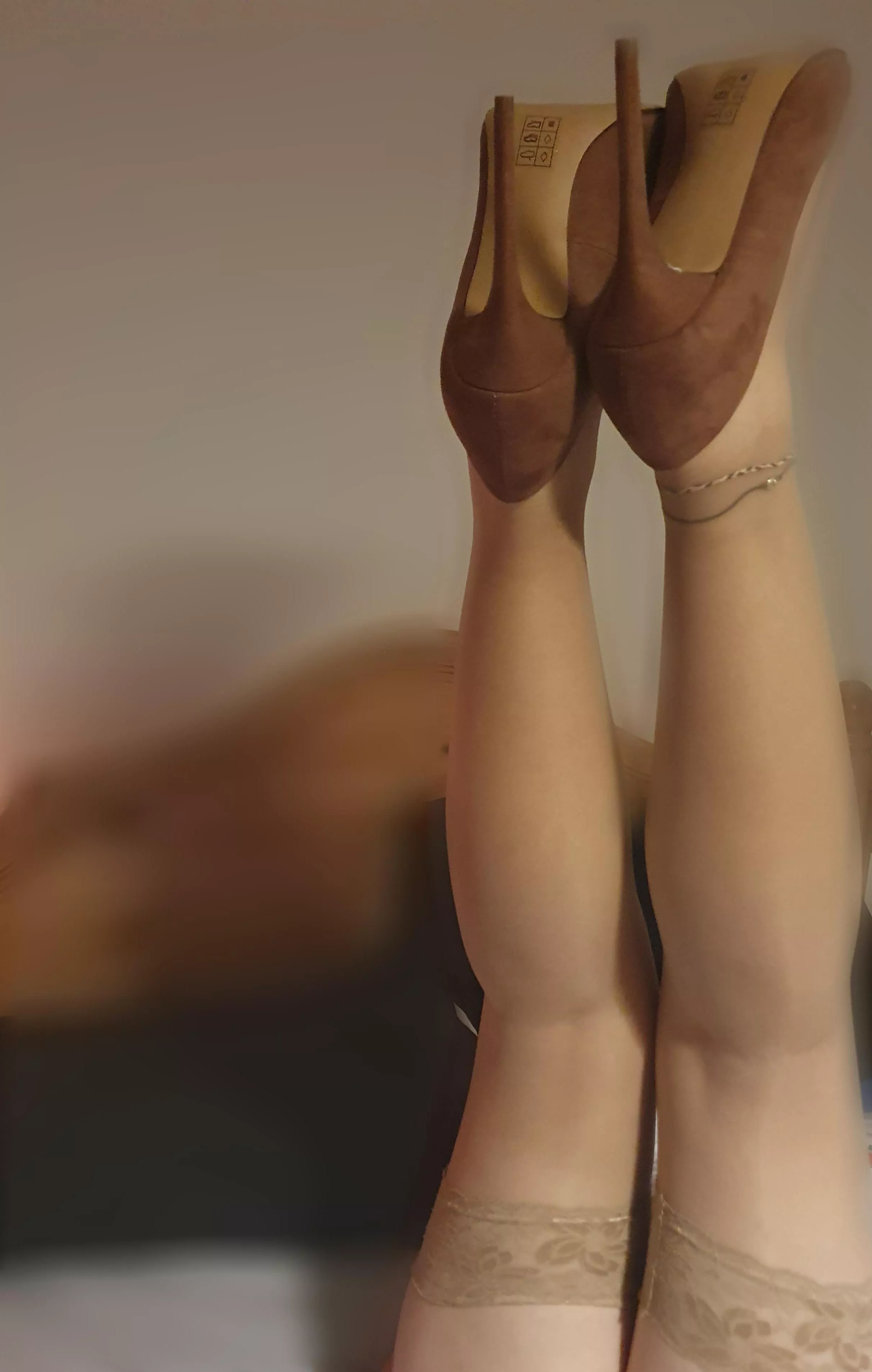 I always like having my legs in the air