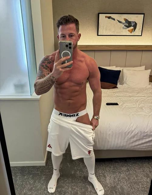 Pre-footy ⚽️💦🧦