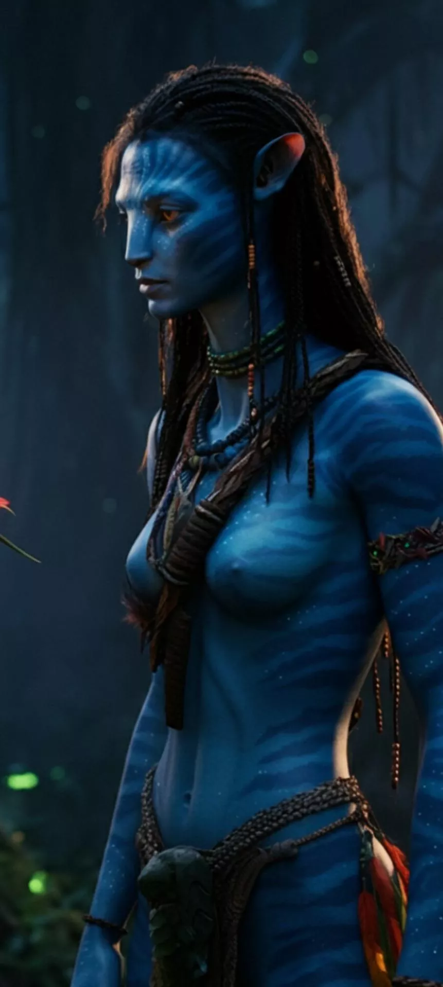 Topless Na'vi 