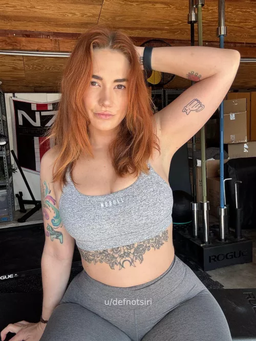 Breaking in my new home gym