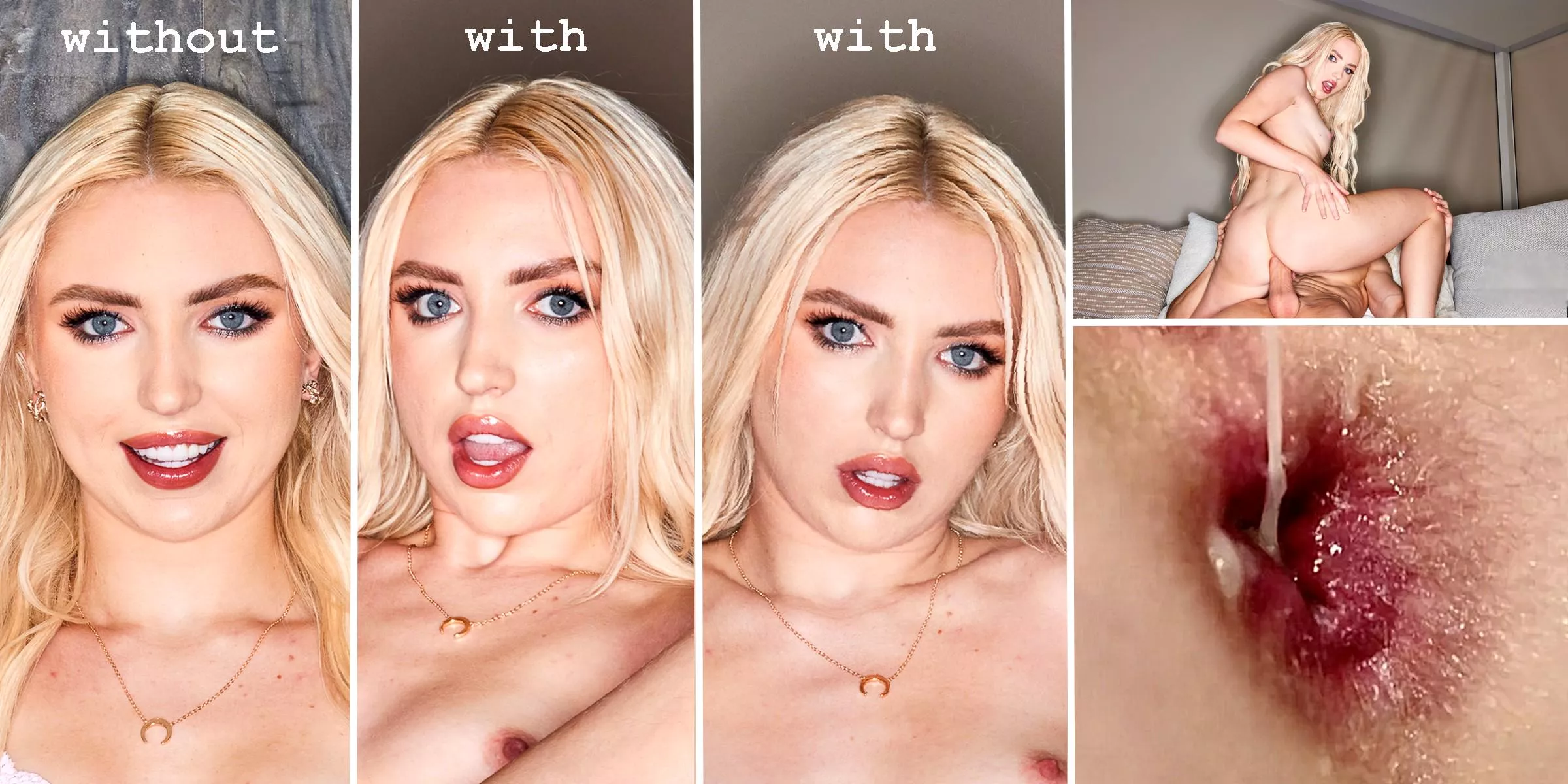 Britt Blair always looks amazing, with or without a cock in her ass