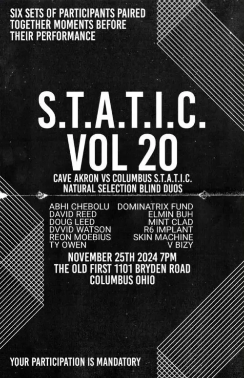 MONDAY 11/25 - COLUMBUS OHIO