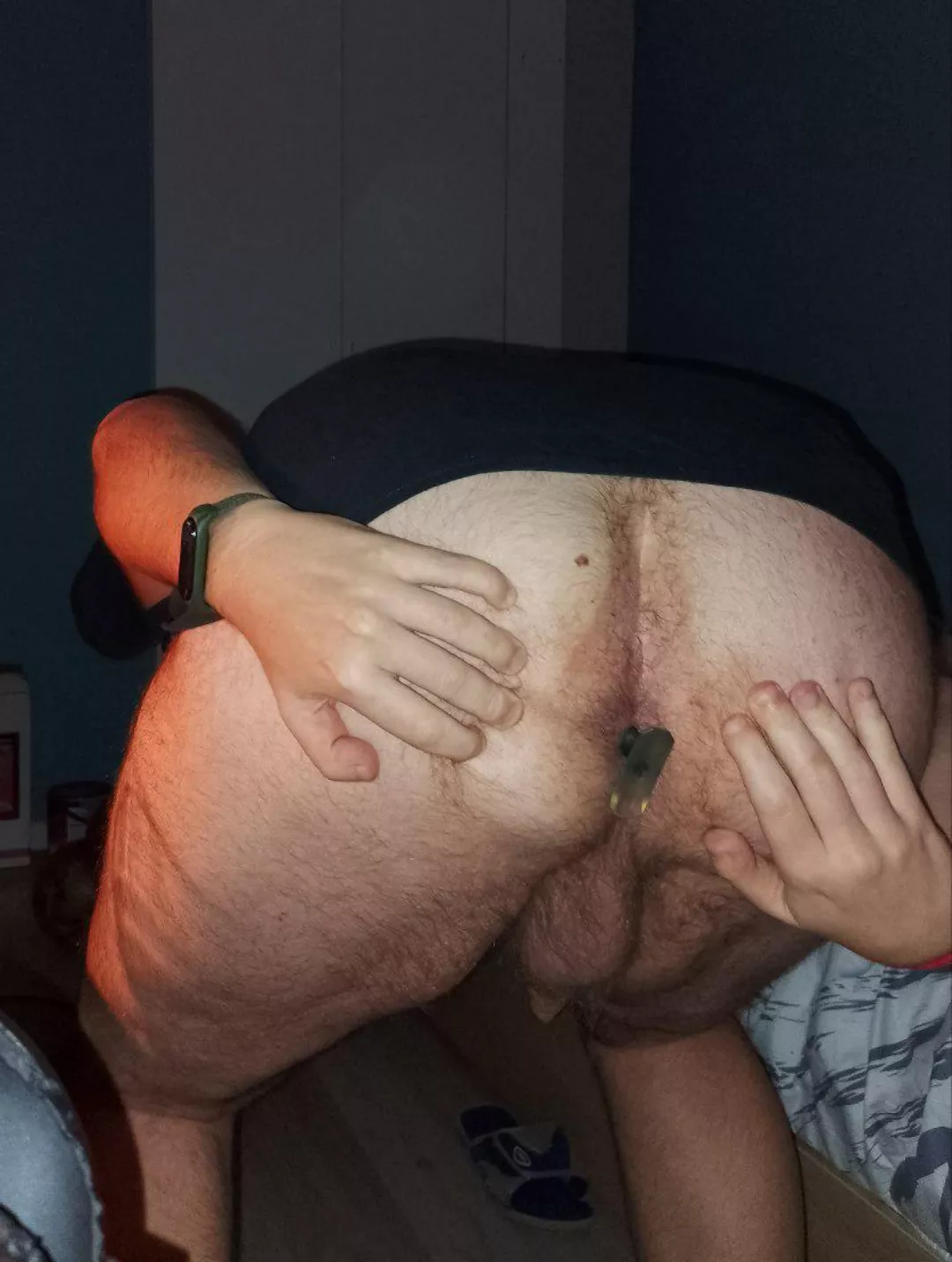 Age 24 my hairy ass love it and want more in my ass